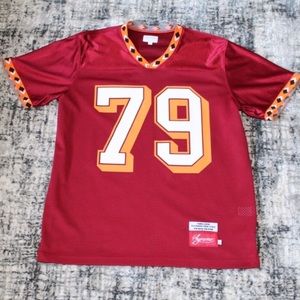 SUPREME Friend or Foe Diamond Rib Football Jersey #79 F/W 2013 Collection SZ L